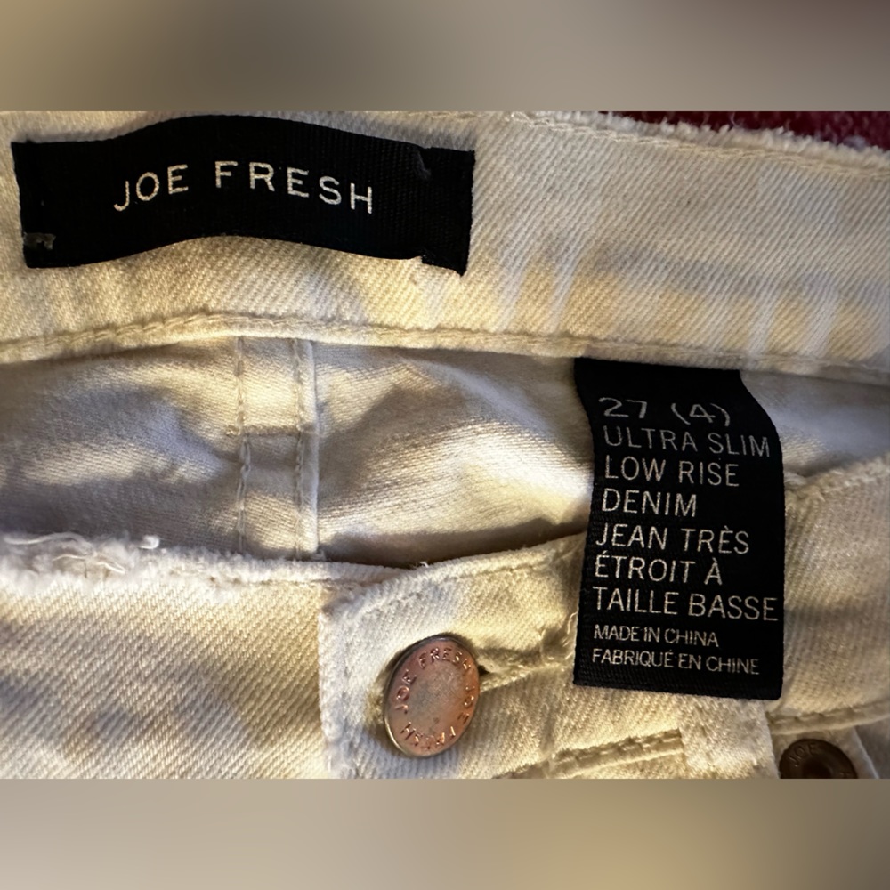White Joe Fresh skinny jeans - Picture 2 of 3